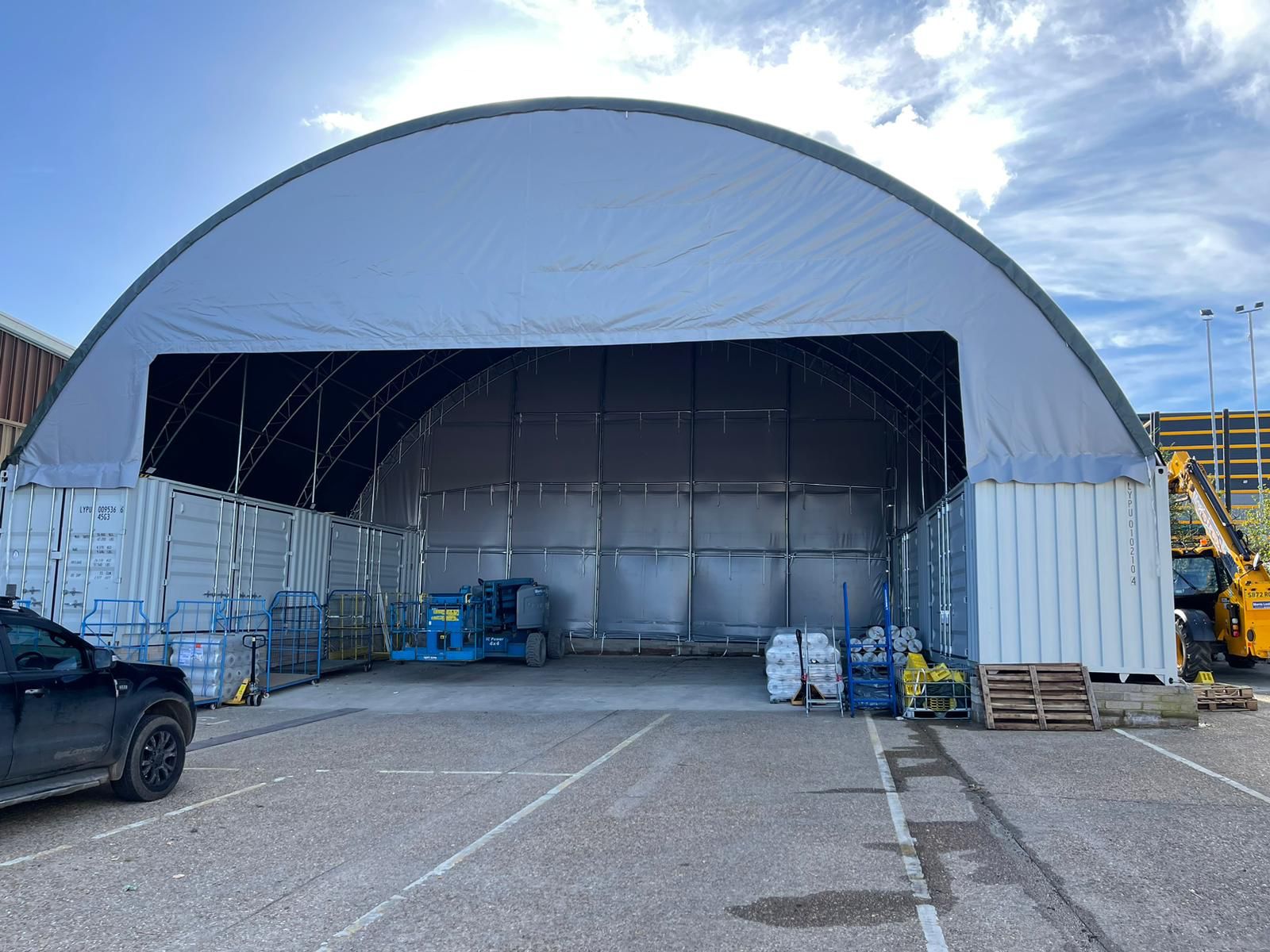 Installation of a 60x40 Storage Unit: Supporting Business Growth