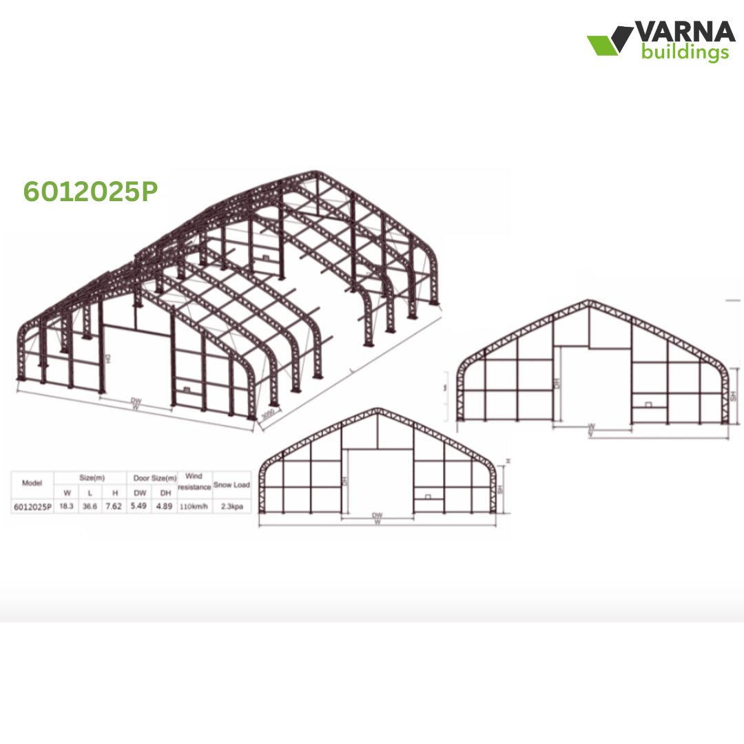 60ft Series - Industrial Storage Tent