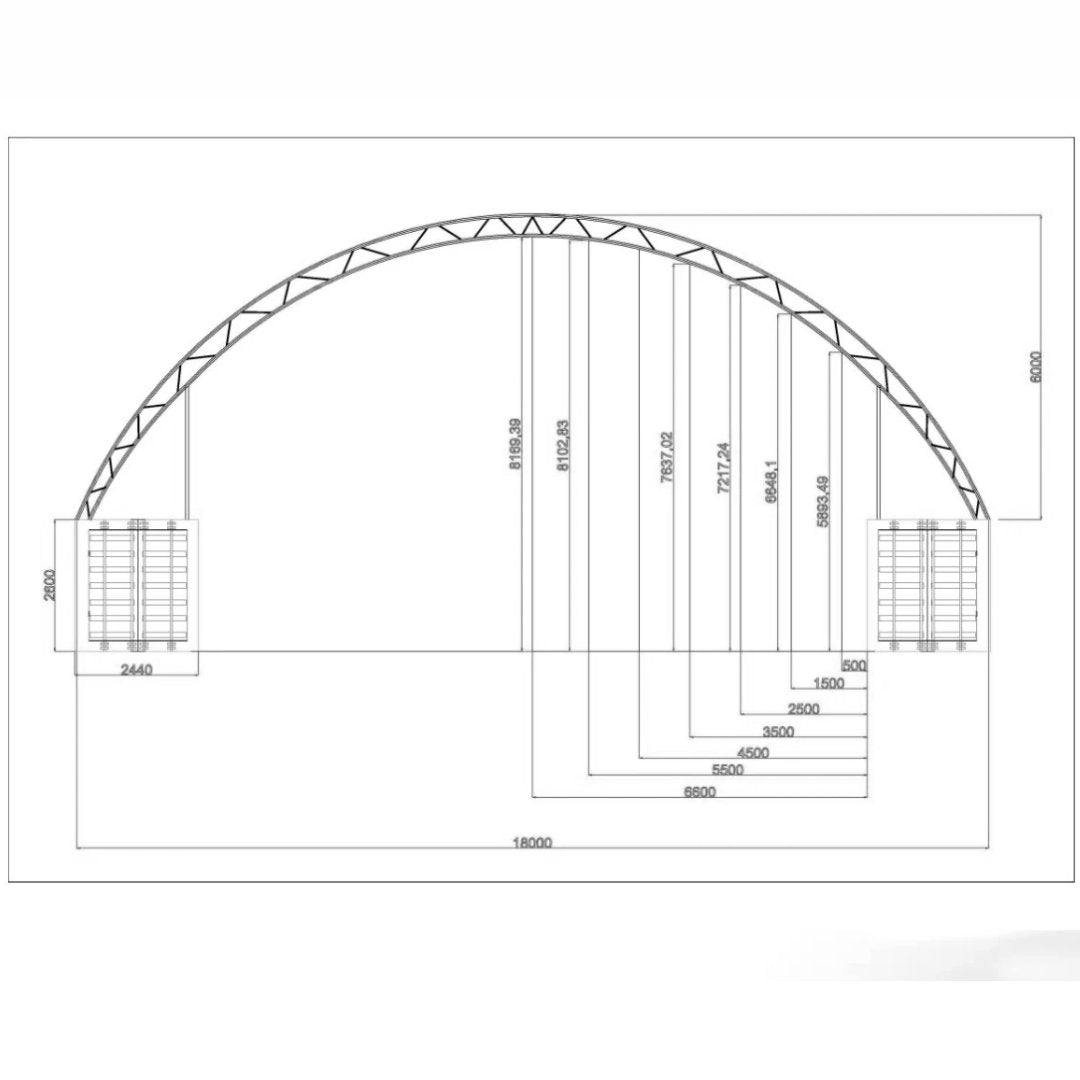 60ft Series Container Canopy