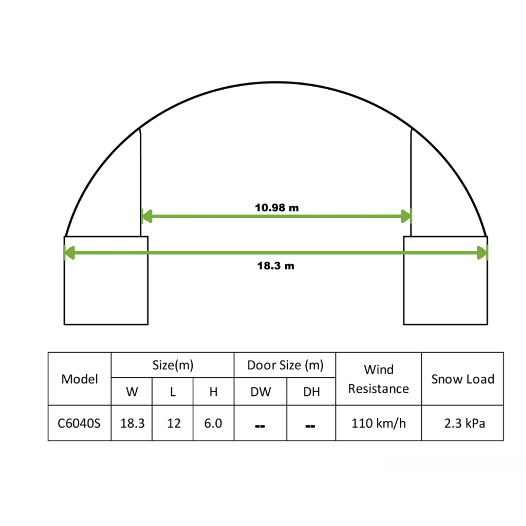 60ft Series Container Canopy