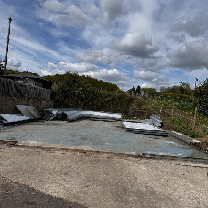 Efficient and Safe Dismantling of a 26x40 Steel Building in Harrow, UK