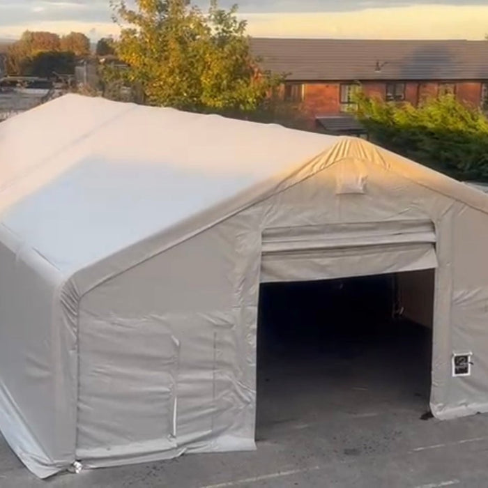 Strong Spacious and On-site: Our latest 33x60x17 Storage Tent