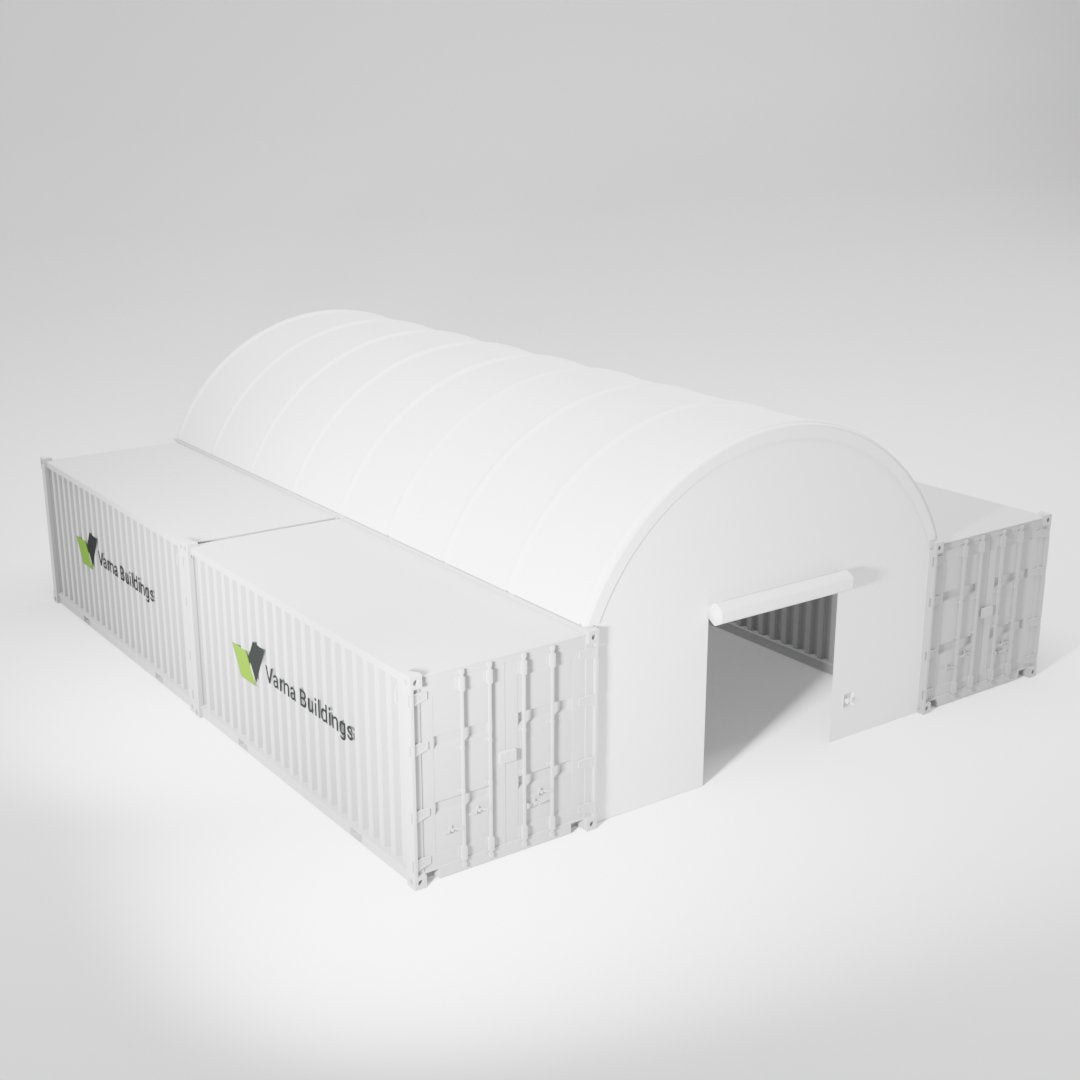 20x40 Container Shelter - Varna Buildings