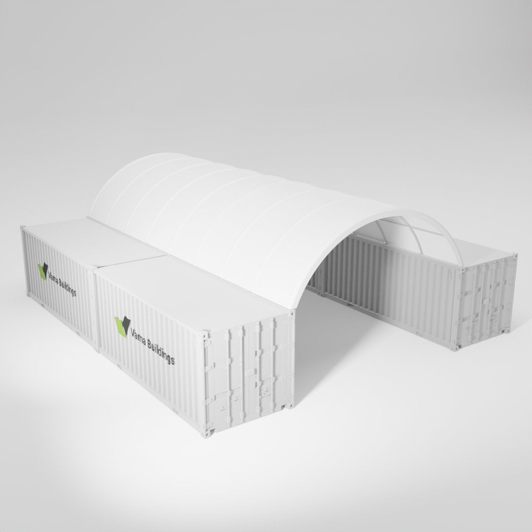 Functional 20x40 Container Shelter: Versatile Outdoor Protection