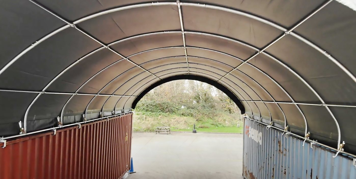 20x40 Container Shelter - Varna Buildings