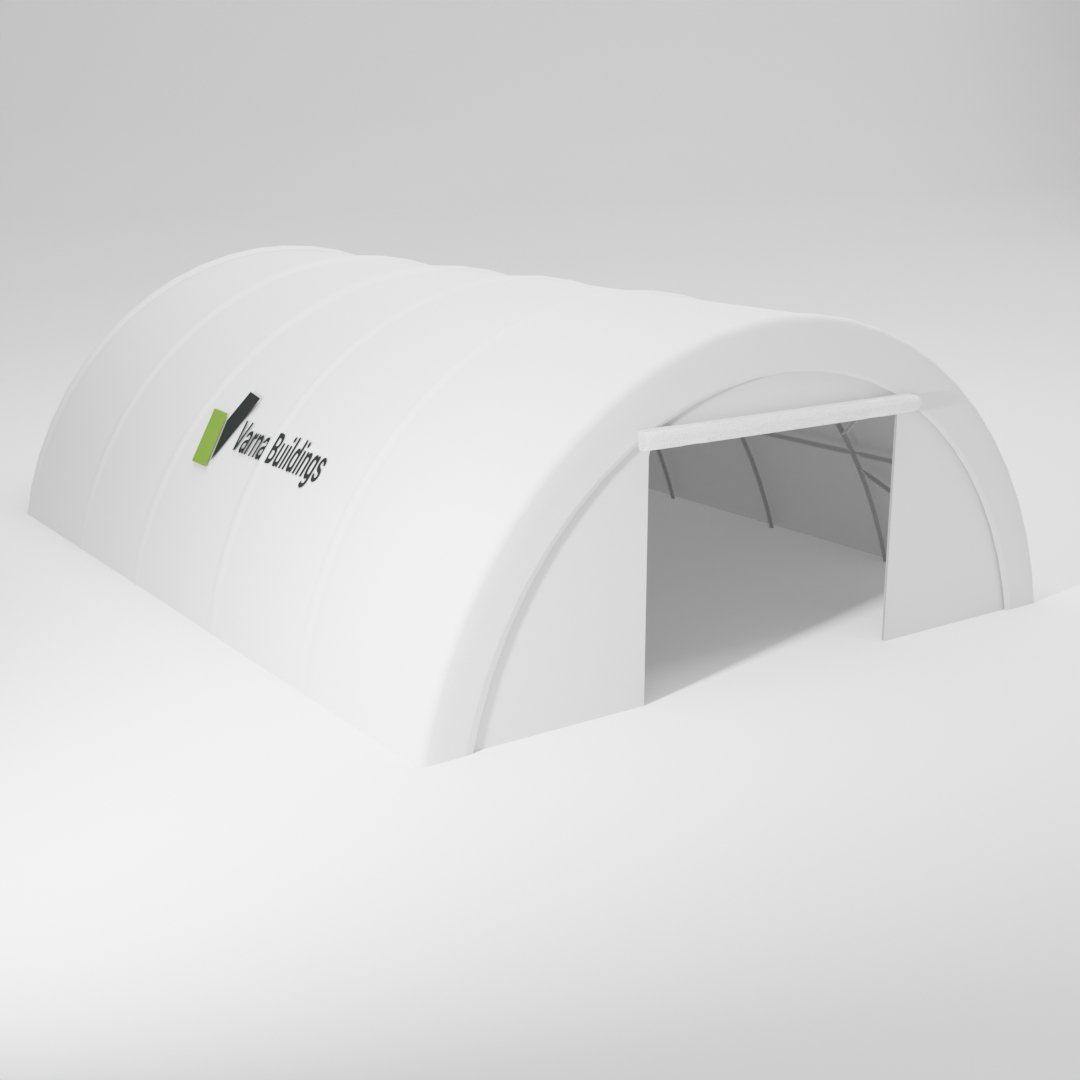 Versatile 30x40x15 Single-Trussed Shelter: Ample Space for Storage Needs.