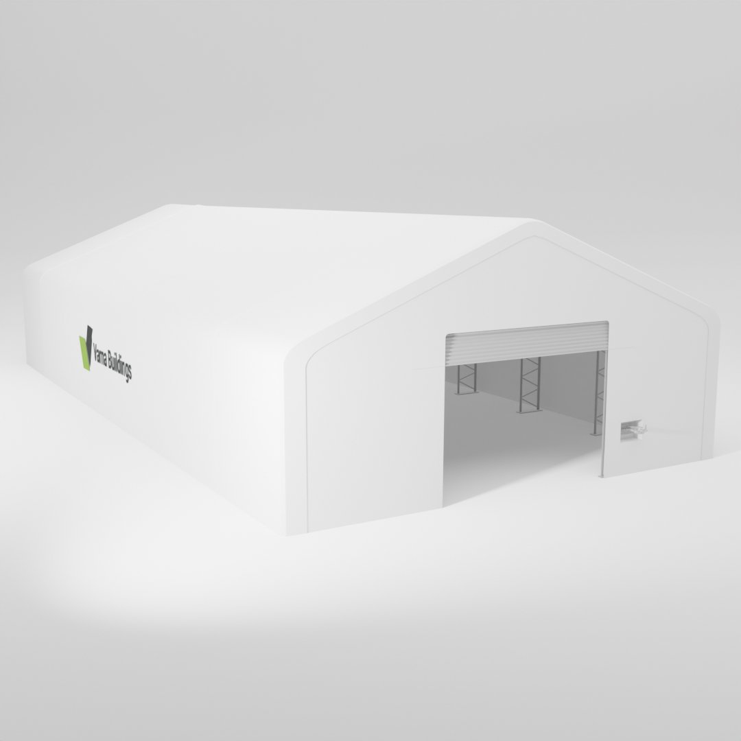 Versatile Double Truss Structure: Encompassing 40x80x21 Dimensions for Various Uses