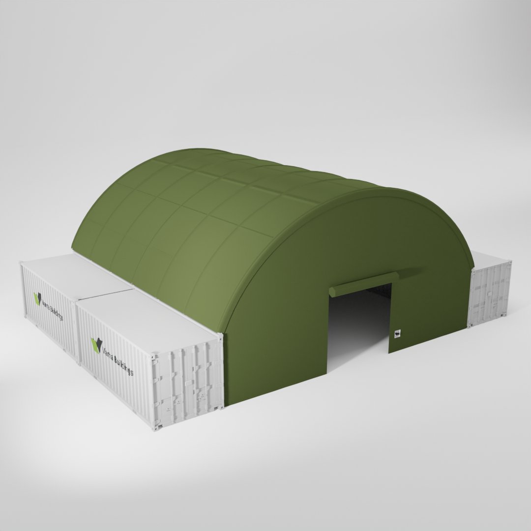 Stylish 40x40 Container Canopy: Providing a Dedicated and Reliable Covered Area