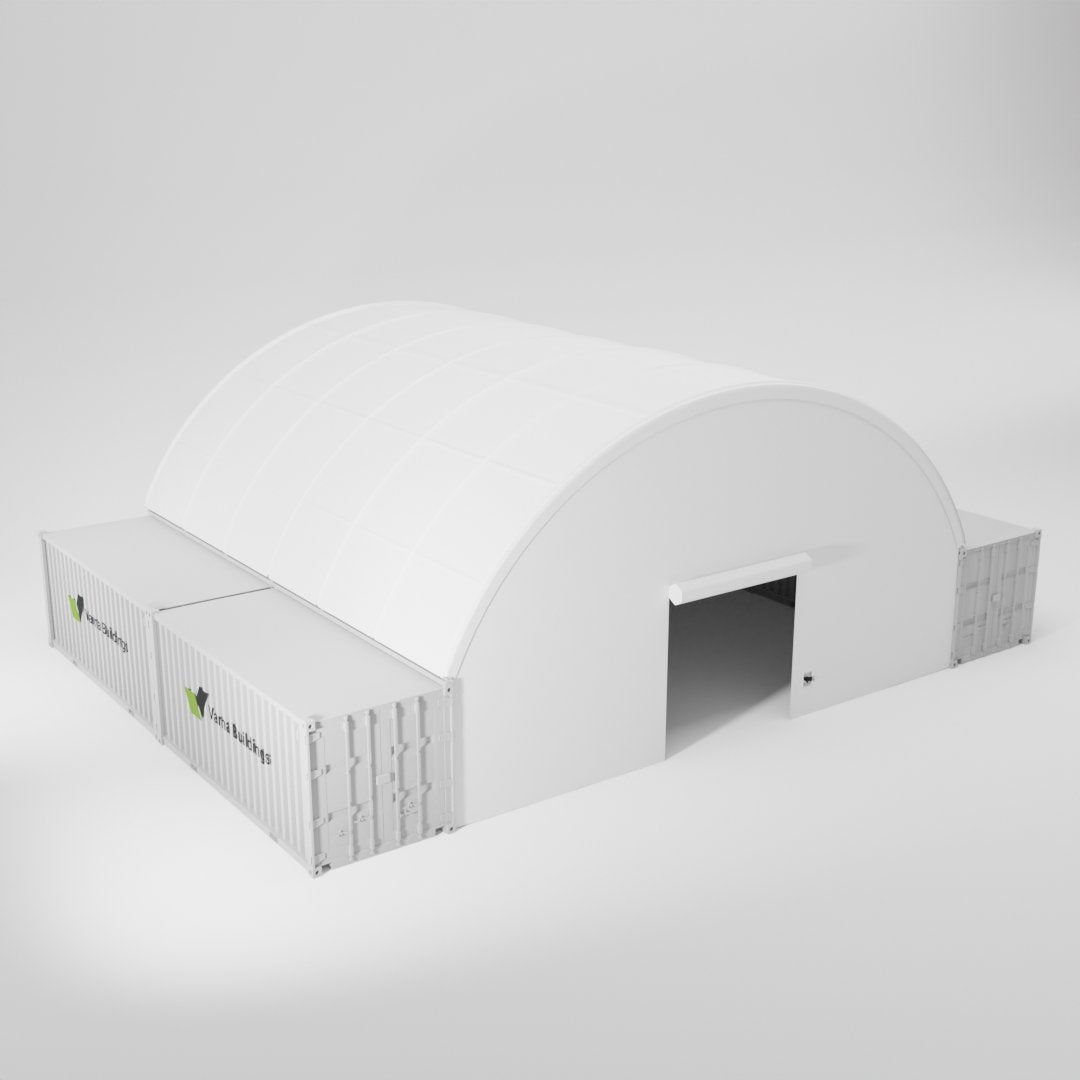 Weather-Resistant 40x40 Container Canopy: Crafted to Withstand Diverse Conditions