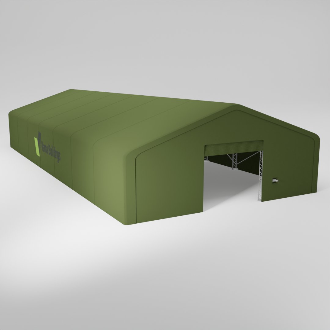 Protected Storage Space: 60ft x 120ft x 25ft Tent for Secure and Ample Storage