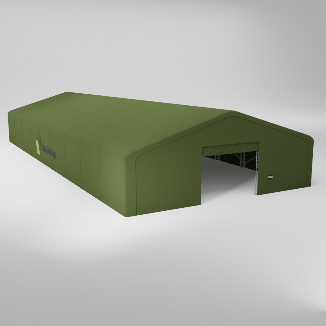 Protected Storage Space: 70ft x 150ft x 28ft Tent for Secure and Generous Storage