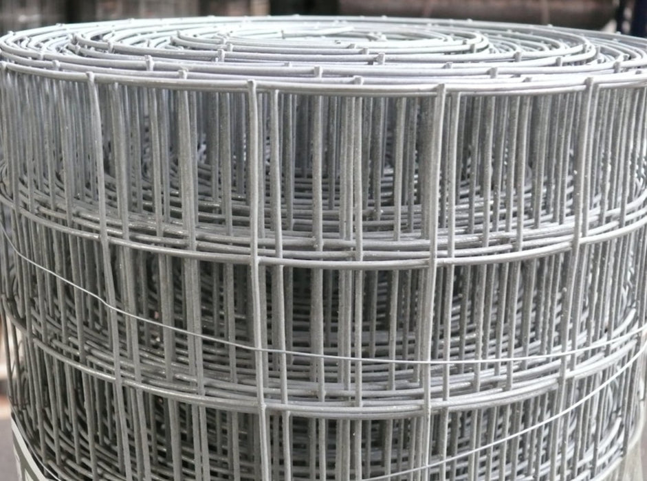 Galvanised Weld Mesh 1.8m/6ft x 30m Roll 2x2" mesh / 16 swg (1.6mm) (European)