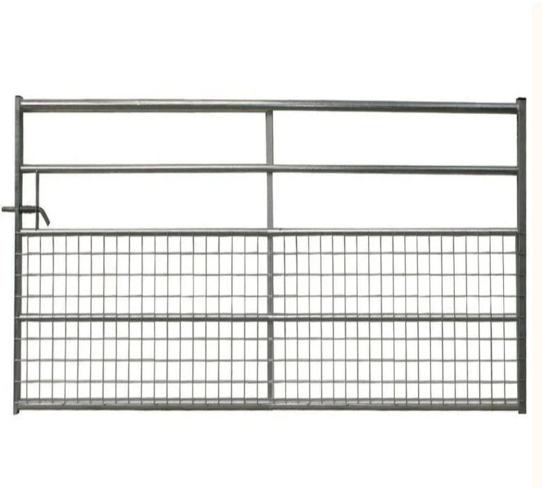 IAE 5 Rail Half Meshed Metal Gate