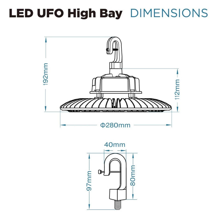 LED Eco High Bay Light 100W Low Bay (2nd Gen)