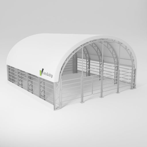 Versatile Livestock Shelter: 10x10 Metre Size suitable for various uses.