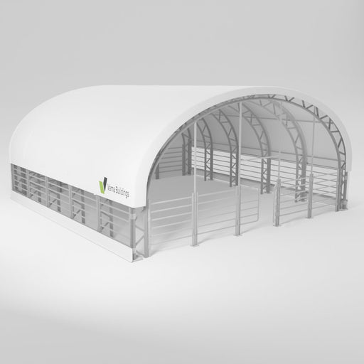 Durable Livestock Shelter Tent: 12x12 Metre Coverage