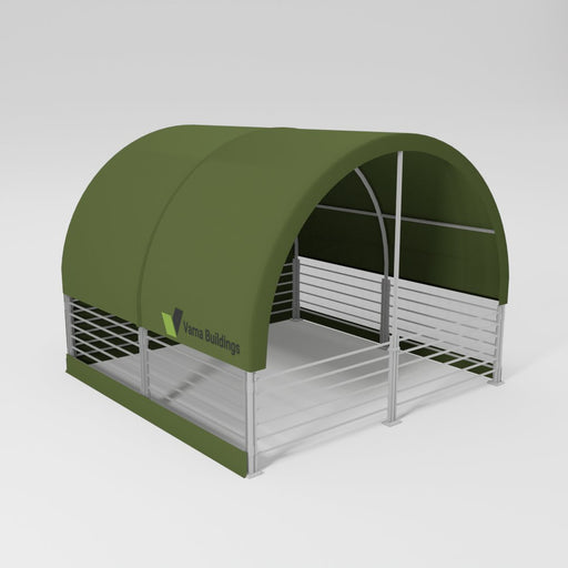 Cozy Livestock Shelter Tent: Offering a Cozy and Protected Environment in a 4x4 Metre Space