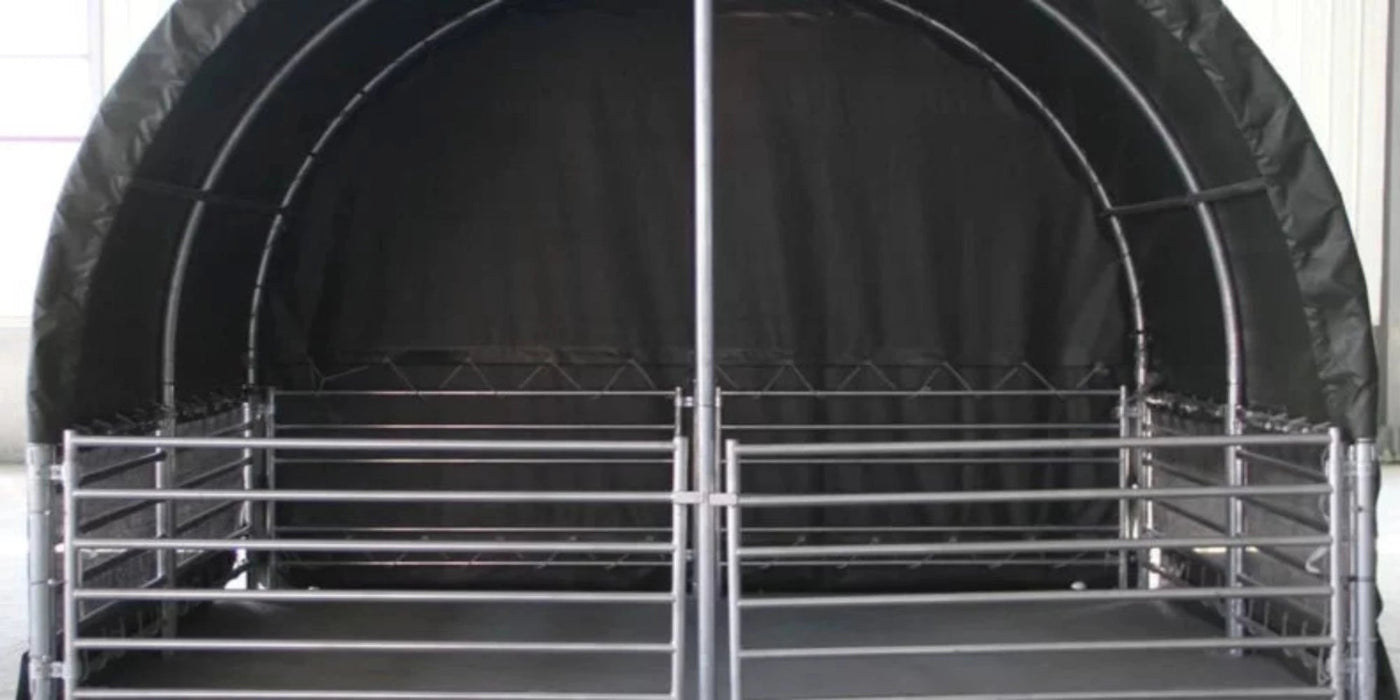 Weather-Resistant 4x4 Metre Livestock Shelter: Designed to Brave Changing Conditions