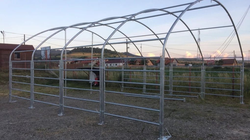 Comfortable 8x8 Metre Livestock Shelter: Providing a secure and cozy environment for your animals' well-being.