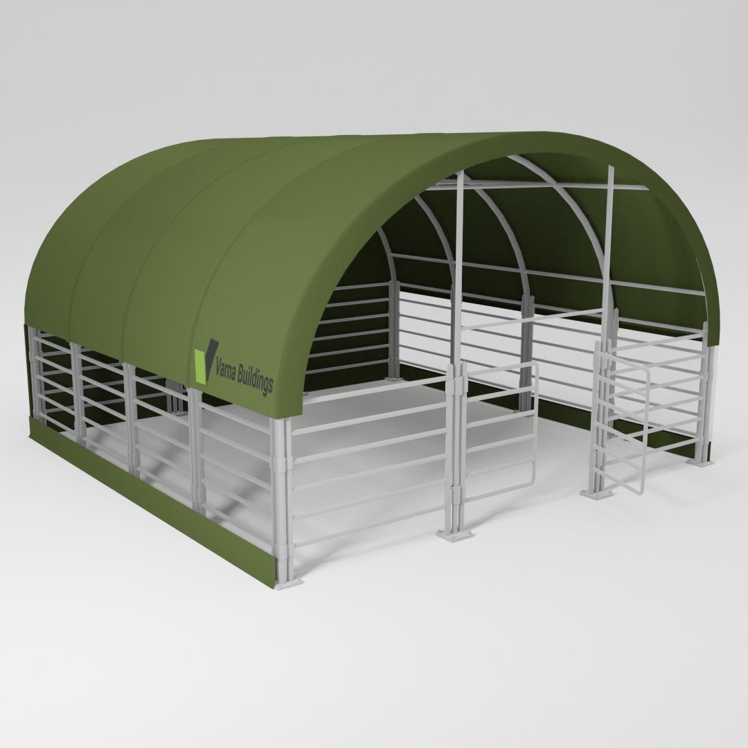 Varna 8x8m Livestock shelter | Sheep Shelter — Varna Buildings